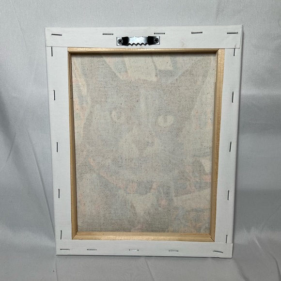 Colorful “Cats” canvas sign - Picture 2 of 2